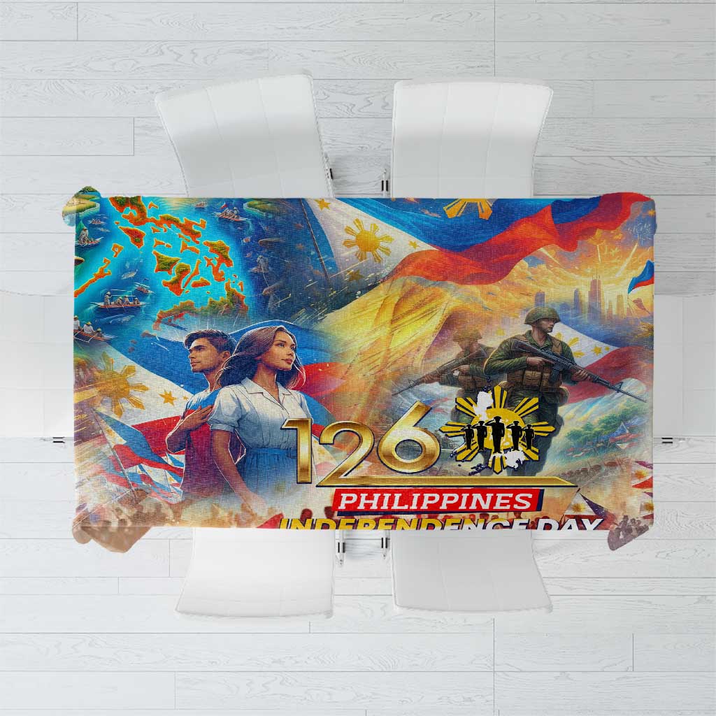 The Philippines 126th Independence Anniversary Tablecloth Art Style DT02 Art - Polynesian Pride