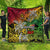 Personalized Vanuatu 45th Independence Anniversary Quilt Melanesian Pattern Reggae - Polynesian Pride