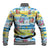 Surfing Christmas Baseball Jacket Tropical Santa Let's Go Surfing DT02 - Polynesian Pride