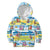 Surfing Christmas Kid Hoodie Tropical Santa Let's Go Surfing DT02 Hoodie Art - Polynesian Pride