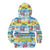 Surfing Christmas Kid Hoodie Tropical Santa Let's Go Surfing DT02 - Polynesian Pride