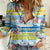 Surfing Christmas Women Casual Shirt Tropical Santa Let's Go Surfing DT02 Female Art - Polynesian Pride