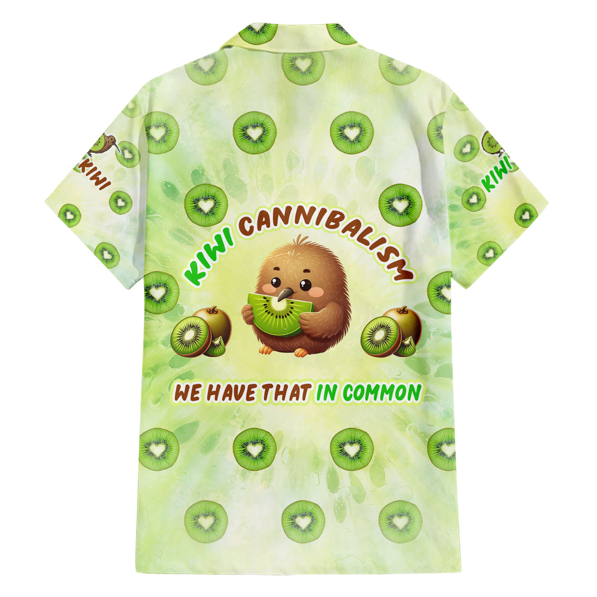 Kiwi Cannibalism Hawaiian Shirt New Zealand Kiwi Cute Bird Funny