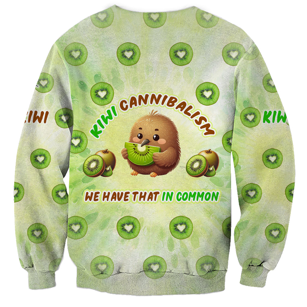 Kiwi Cannibalism Sweatshirt New Zealand Kiwi Cute Bird Funny
