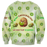 Kiwi Cannibalism Sweatshirt New Zealand Kiwi Cute Bird Funny