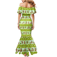 New Zealand Kiwi Fruit Witty Kiwi Bird Mermaid Dress