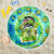 Just a Girl Who Loves Kiwis Beach Blanket New Zealand Tie Dye