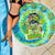 Just a Girl Who Loves Kiwis Beach Blanket New Zealand Tie Dye