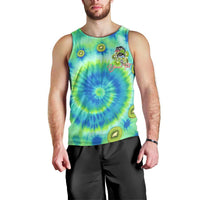 Just a Girl Who Loves Kiwis Men Tank Top New Zealand Tie Dye