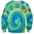 Just a Girl Who Loves Kiwis Sweatshirt New Zealand Tie Dye