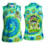 Just a Girl Who Loves Kiwis Women Sleeveless Polo Shirt New Zealand Tie Dye