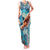 Hand In Hand Father's Day Polynesian Family Matching Tank Maxi Dress and Hawaiian Shirt Tribal Flower Pattern
