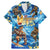 Hawaii Father's Day Family Matching Mermaid Dress and Hawaiian Shirt The Surfing Dad Polynesian Tattoo