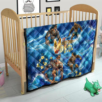 Hawaii Father's Day Quilt The Surfing Dad Polynesian Tattoo DT02 - Polynesian Pride