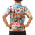 Hawaii Father's Day Family Matching Off Shoulder Maxi Dress and Hawaiian Shirt Hula With Dad