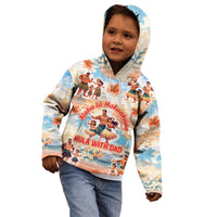 Hawaii Father's Day Kid Hoodie Hula With Dad DT02 - Polynesian Pride