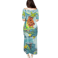 Palau Father's Day Polynesia Puletasi Dad and Son