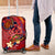 Happy Father's Day French Polynesia Luggage Cover Family Turtle Hibiscus