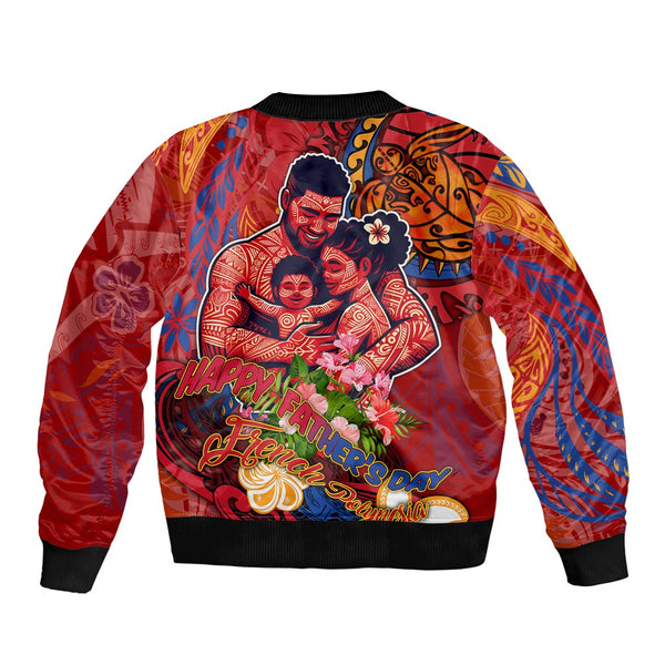 Polynesian Pride Father Day French Polynesia Long Sleeve Shirt I Love You Dad LT14