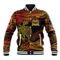 Papua New Guinea 50th Independence Day Baseball Jacket Culture Spirit and Sovereignty