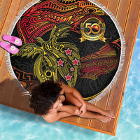 Papua New Guinea 50th Independence Day Beach Blanket Culture Spirit and Sovereignty