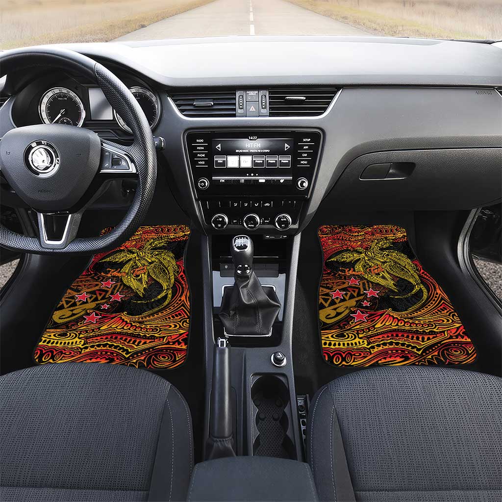 Papua New Guinea 50th Independence Day Car Mats Culture Spirit and Sovereignty