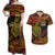 Papua New Guinea 50th Independence Day Couples Matching Off Shoulder Maxi Dress and Hawaiian Shirt Culture Spirit and Sovereignty