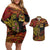 Papua New Guinea 50th Independence Day Couples Matching Off Shoulder Short Dress and Hawaiian Shirt Culture Spirit and Sovereignty