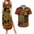 Papua New Guinea 50th Independence Day Couples Matching Summer Maxi Dress and Hawaiian Shirt Culture Spirit and Sovereignty