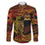 Papua New Guinea 50th Independence Day Family Matching Off The Shoulder Long Sleeve Dress and Hawaiian Shirt Culture Spirit and Sovereignty