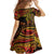 Papua New Guinea 50th Independence Day Family Matching Summer Maxi Dress and Hawaiian Shirt Culture Spirit and Sovereignty