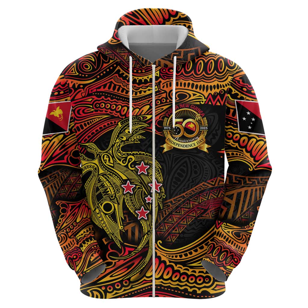 Papua New Guinea 50th Independence Day Hoodie Culture Spirit and Sovereignty
