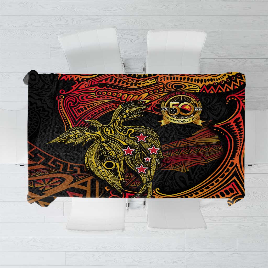 Papua New Guinea 50th Independence Day Tablecloth Culture Spirit and Sovereignty