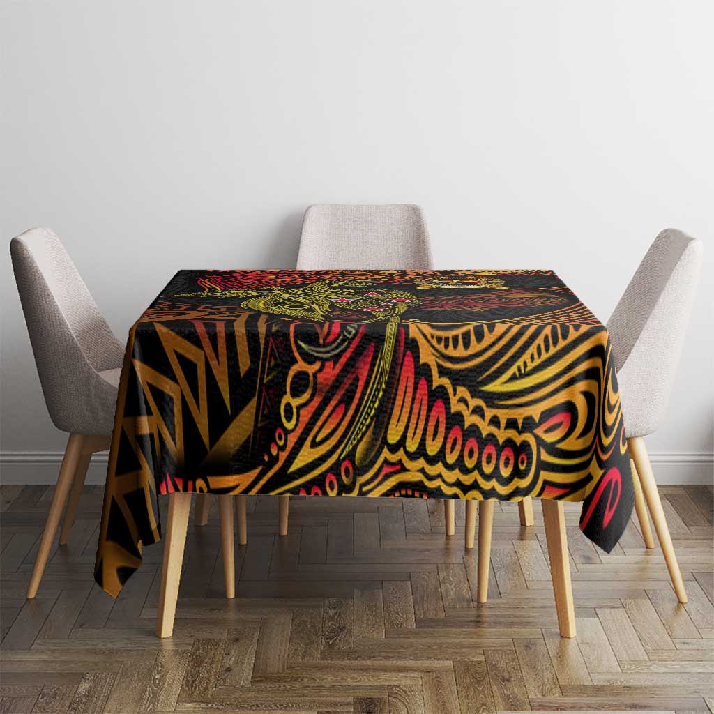 Papua New Guinea 50th Independence Day Tablecloth Culture Spirit and Sovereignty