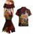 PNG 1975 - 2025 Couples Matching Mermaid Dress and Hawaiian Shirt Papua New Guinea 50th Independence Anniversary