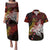 PNG 1975 - 2025 Couples Matching Puletasi and Hawaiian Shirt Papua New Guinea 50th Independence Anniversary