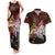 PNG 1975 - 2025 Couples Matching Tank Maxi Dress and Hawaiian Shirt Papua New Guinea 50th Independence Anniversary