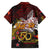 PNG 1975 - 2025 Family Matching Summer Maxi Dress and Hawaiian Shirt Papua New Guinea 50th Independence Anniversary