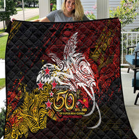 PNG 1975 - 2025 Quilt Papua New Guinea 50th Independence Anniversary