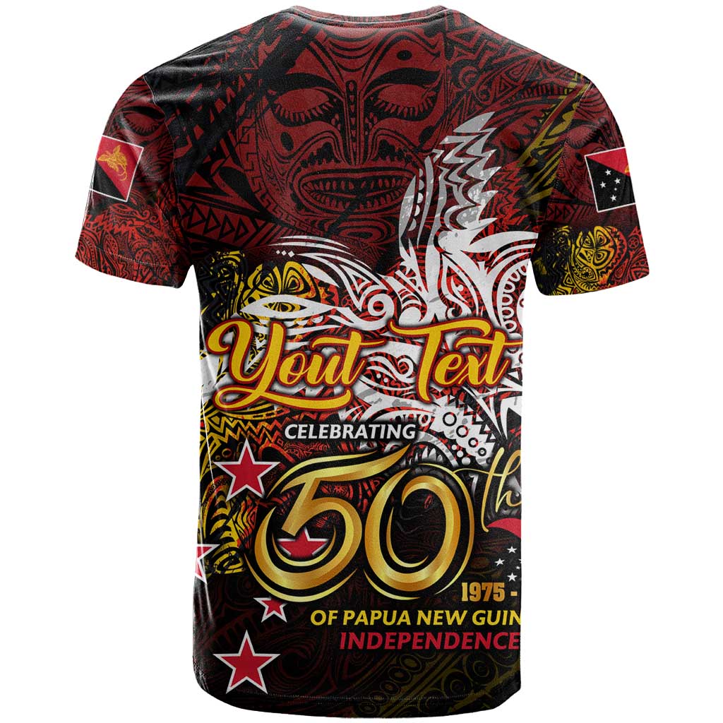 PNG 1975 - 2025 T Shirt Papua New Guinea 50th Independence Anniversary