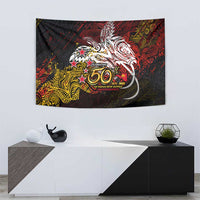PNG 1975 - 2025 Tapestry Papua New Guinea 50th Independence Anniversary