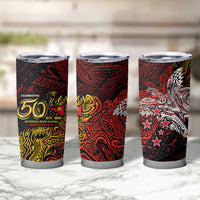 PNG 1975 - 2025 Tumbler Cup Papua New Guinea 50th Independence Anniversary