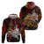PNG 1975 - 2025 Zip Hoodie Papua New Guinea 50th Independence Anniversary