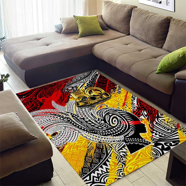 Home / Products / Papua New Guinea 50th Independence Day Area Rug ...
