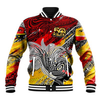 Papua New Guinea 50th Independence Day Baseball Jacket Celebrate Our History, Inspire Our Future