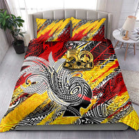 Papua New Guinea 50th Independence Day Bedding Set Celebrate Our History, Inspire Our Future