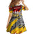 Papua New Guinea 50th Independence Day Family Matching Summer Maxi Dress and Hawaiian Shirt Celebrate Our History, Inspire Our Future