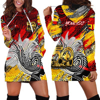 Papua New Guinea 50th Independence Day Hoodie Dress Celebrate Our History, Inspire Our Future