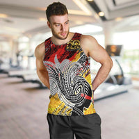 Papua New Guinea 50th Independence Day Men Tank Top Celebrate Our History, Inspire Our Future