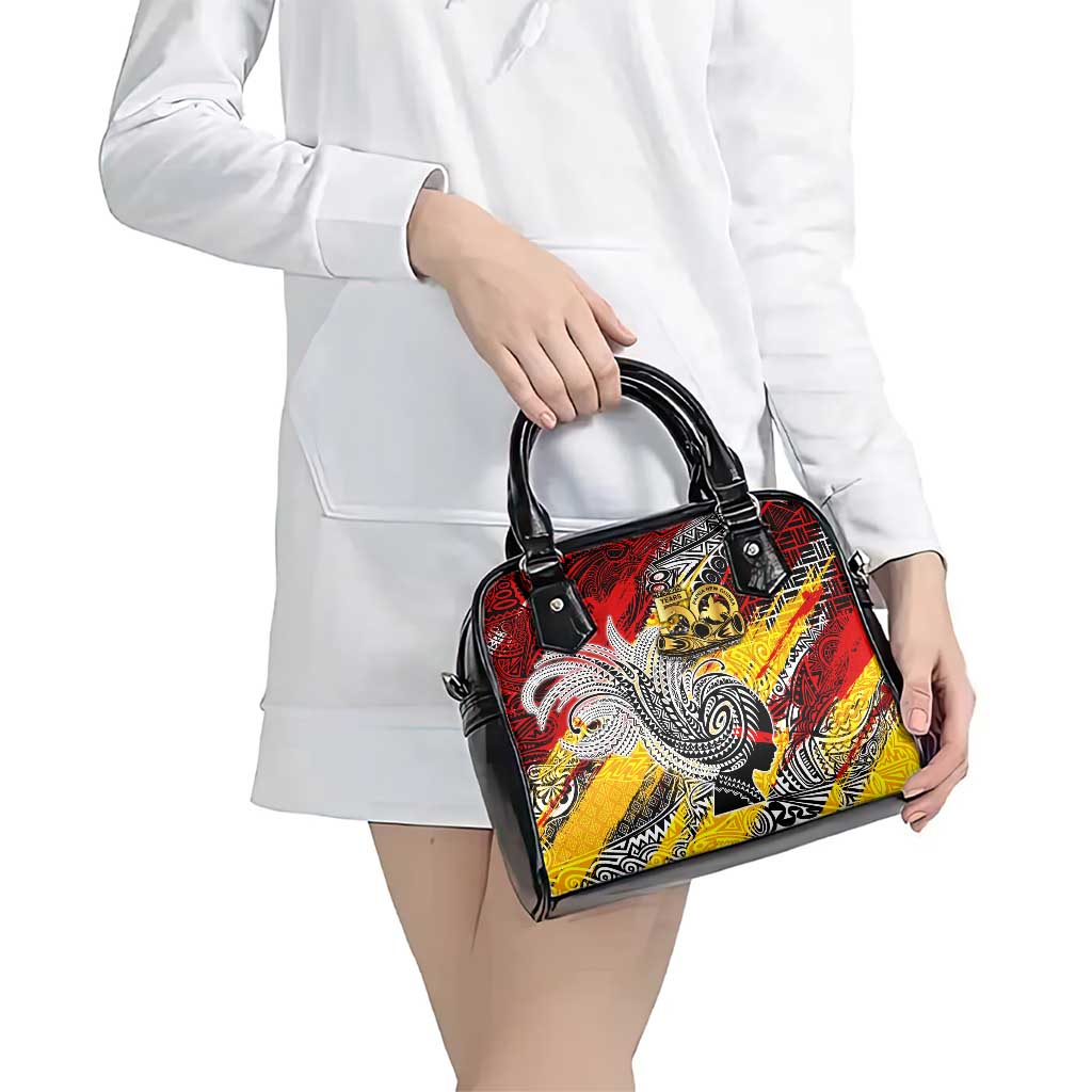 Papua New Guinea 50th Independence Day Shoulder Handbag Celebrate Our History, Inspire Our Future